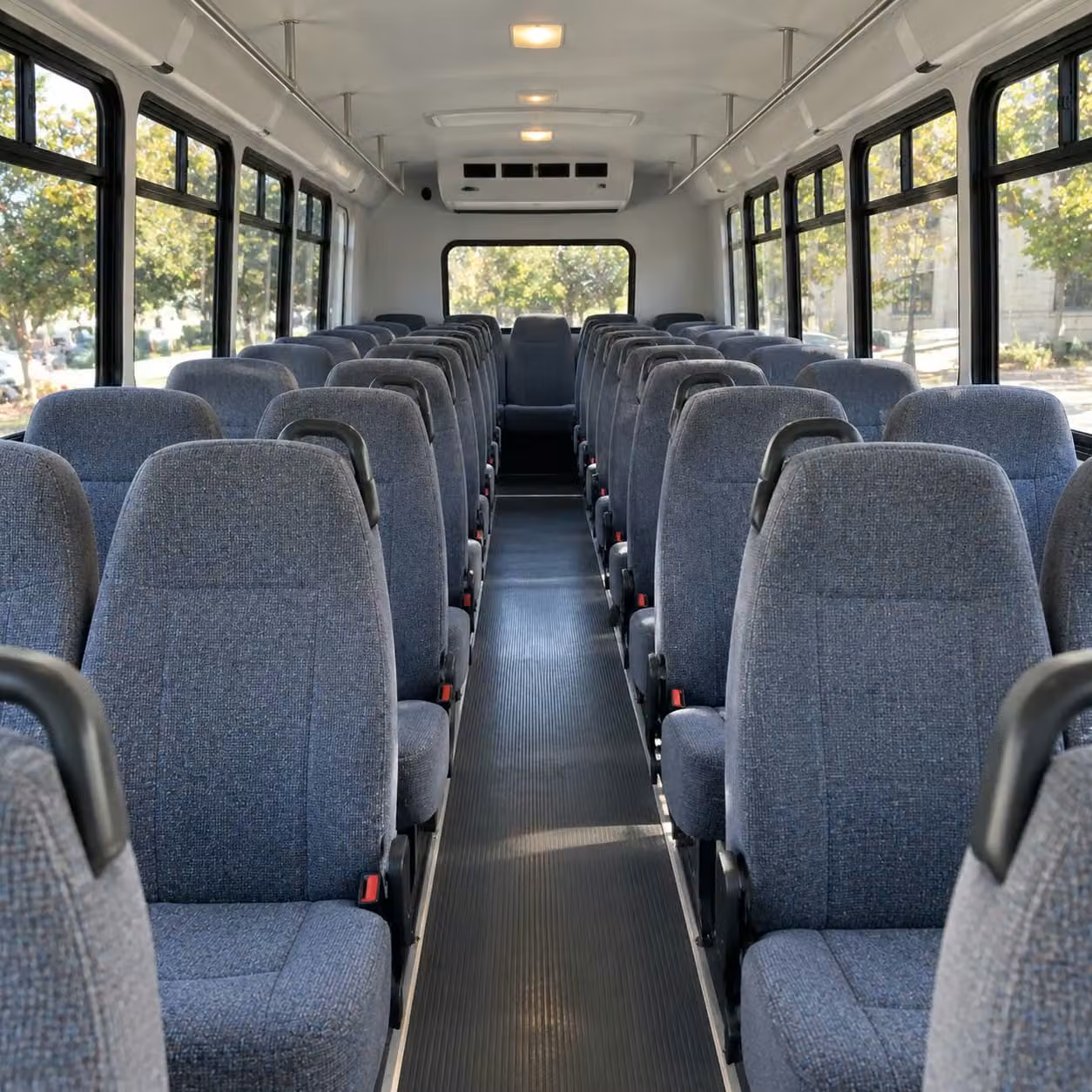 35 passenger minibus interior