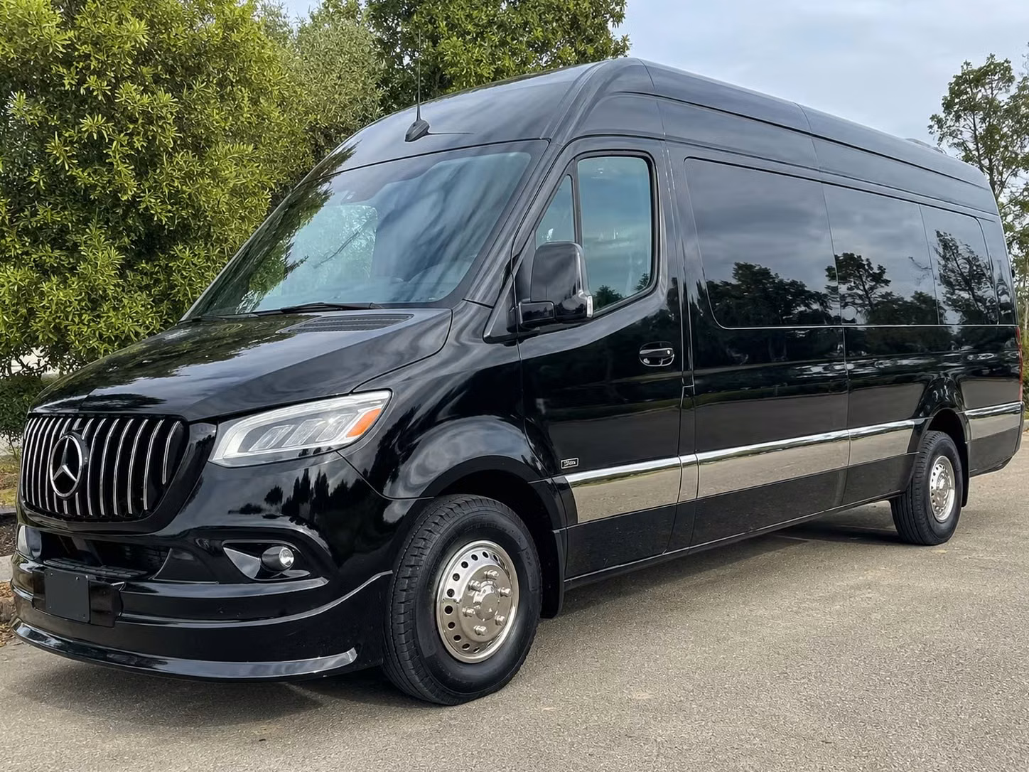 mcallen sprinter van rental with driver