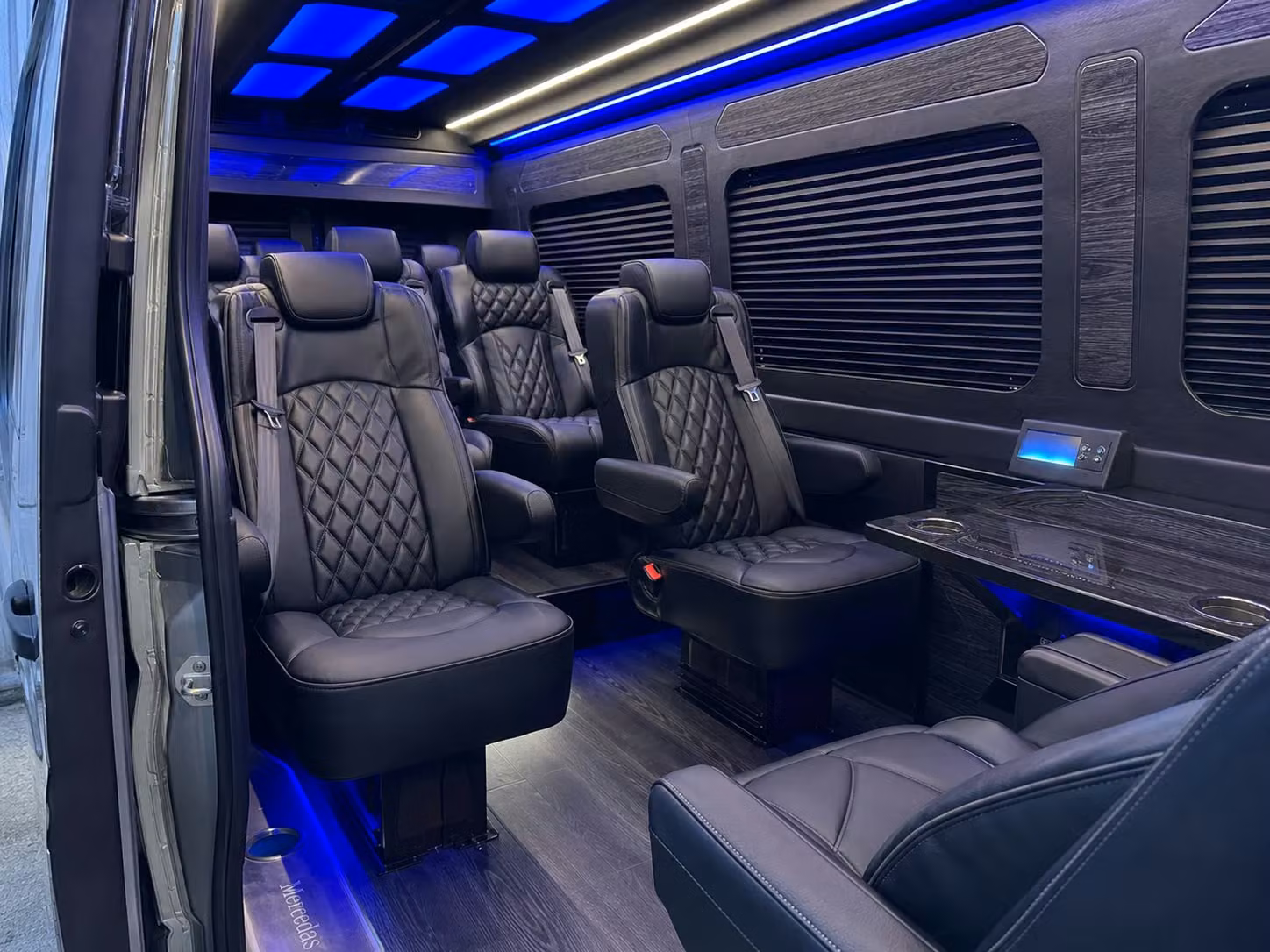 sprinter van transportation for groups and events across mcallen